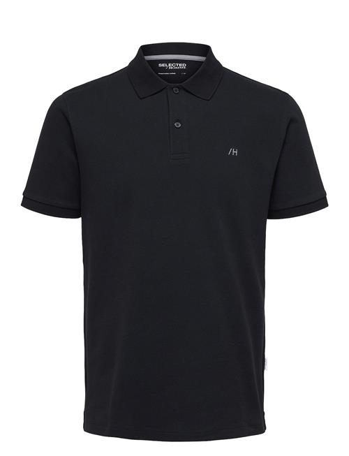 Slhdante Ss Polo W Selected Homme Black