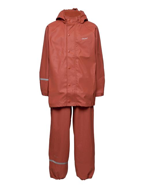 Basic Rainwear Suit -Solid CeLaVi Red