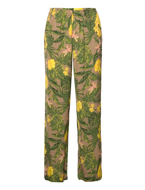 Recycle Polyester Trousers Rosemunde Green