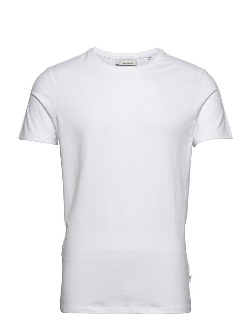 Se Casual Friday Cfdavide Crew Neck Tee Casual Friday White ved Booztlet