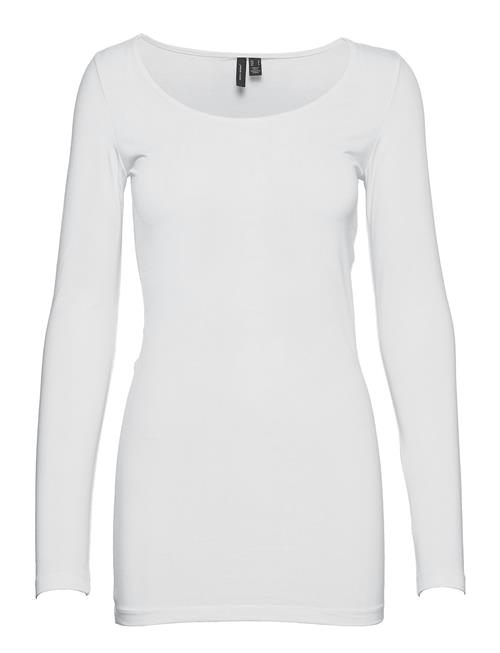 Se Vero Moda Vmmaxi My Ls Soft Long U-Neck Noos Vero Moda White ved Booztlet