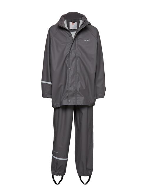 Basic Rainwear Set -Solid Pu CeLaVi Grey