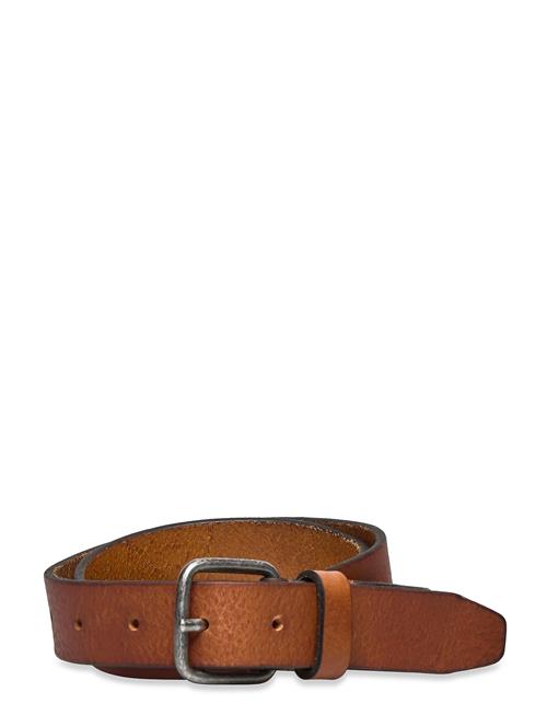 Se Selected Homme Slhhenry Leather Belt Noos Selected Homme Brown ved Booztlet