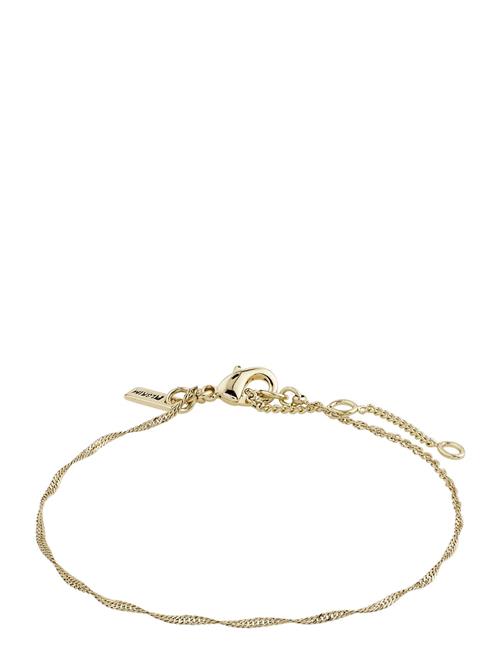 Peri Recycled Twirl Bracelet Pilgrim Gold