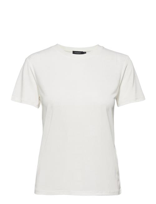 Se Soaked in Luxury Slcolumbine Crew-Neck T-Shirt Ss Soaked In Luxury White ved Booztlet