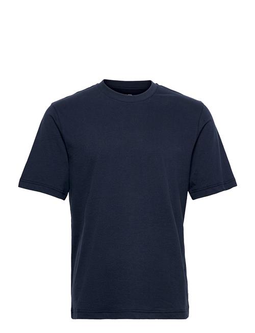 Mid Sleeve Tee Resteröds Blue