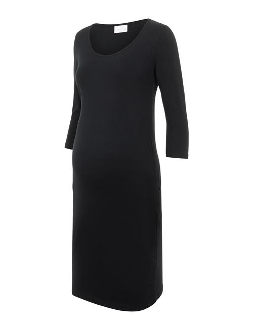 Mamalicious Mllea Org 3/4 Dress A. Noos Mamalicious Black