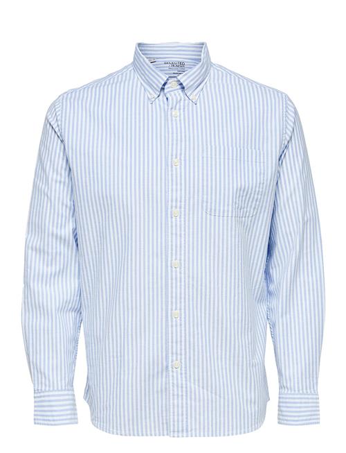 Selected Homme Slhregrick-Ox Shirt Ls Noos Selected Homme Blue