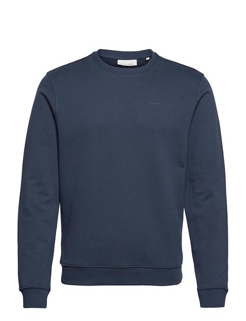 Se Casual Friday Cfseverin Crew Neck Sweat Casual Friday Blue ved Booztlet