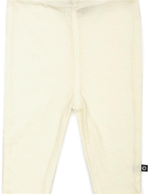 Legging, Denim Melange Drop Needle, Merino Wool Smallstuff Cream