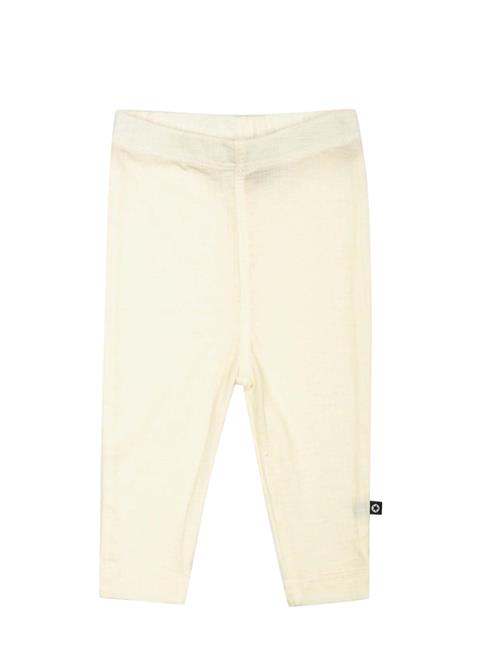 Smallstuff Legging, Denim Melange Drop Needle, Merino Wool Smallstuff Cream