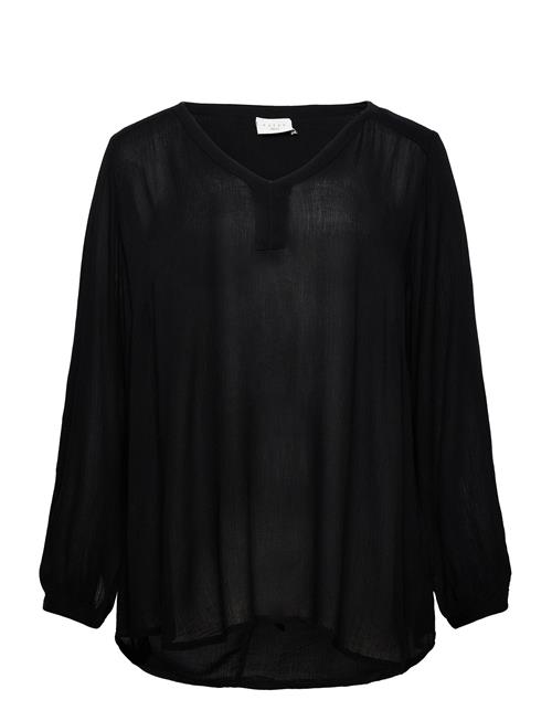 Kaffe Curve Kcami Ls Blouse Kaffe Curve Black