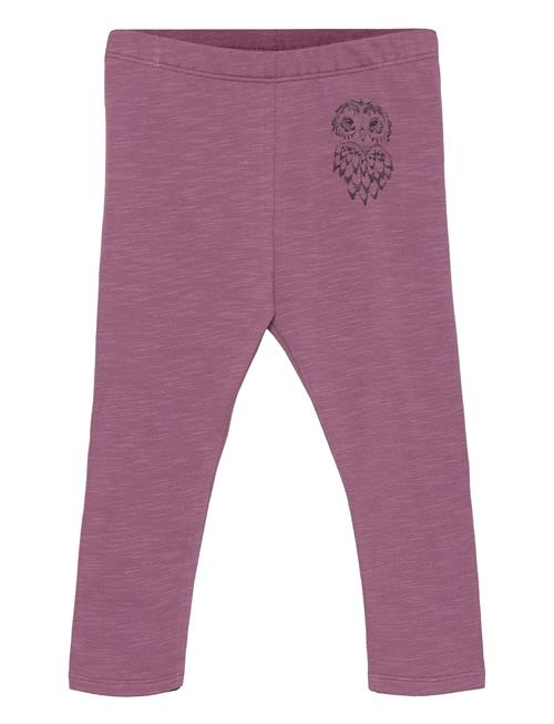 Soft Gallery Sgbaby Paula New Owl Leggings Soft Gallery Purple