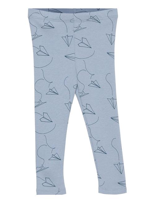 Sgbaby Paula Paper Plane Leggings Soft Gallery Blue