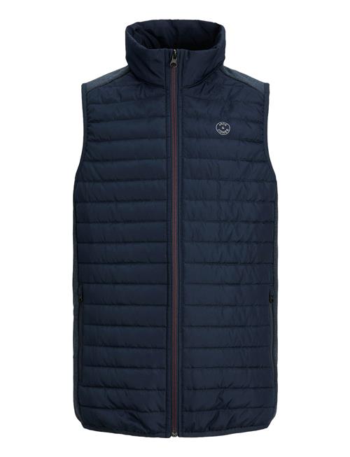Se Jack & Jones Jjemulti Bodywarmer Collar Jnr Jack & J S Blue ved Booztlet