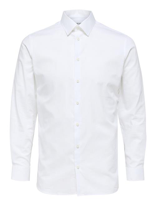 Selected Homme Slhslimethan Shirt Ls Classic Noos Selected Homme White