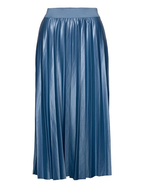 Vila Vinitban Midi Skirt - Noos Vila Blue