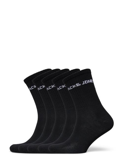 Jack & Jones Jacbasic Logo Tennissock 5 Pack Noos Jnr Jack & J S Black