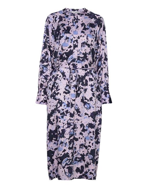 Selected Femme Slfaronia Ls Midi Aop Shirt Dress B Selected Femme Patterned