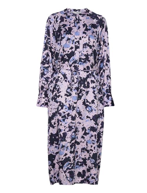 Slfaronia Ls Midi Aop Shirt Dress B Selected Patterned