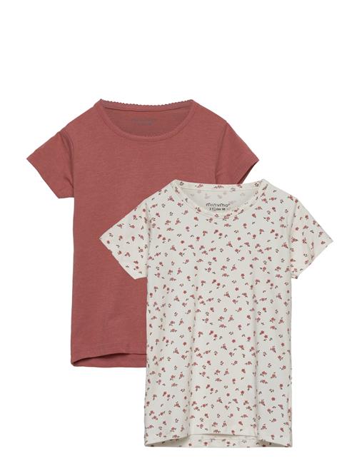 Basic T-Shirt Ss Minymo Patterned
