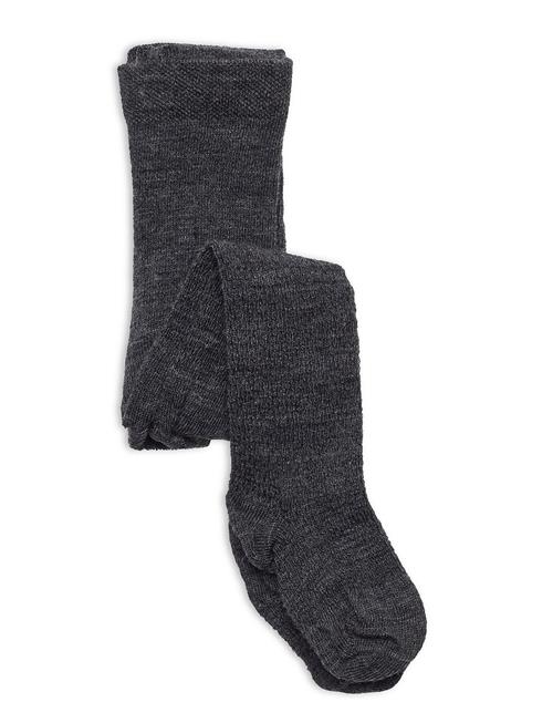 Smallstuff Wool Tights, Grey/Silver Smallstuff Black