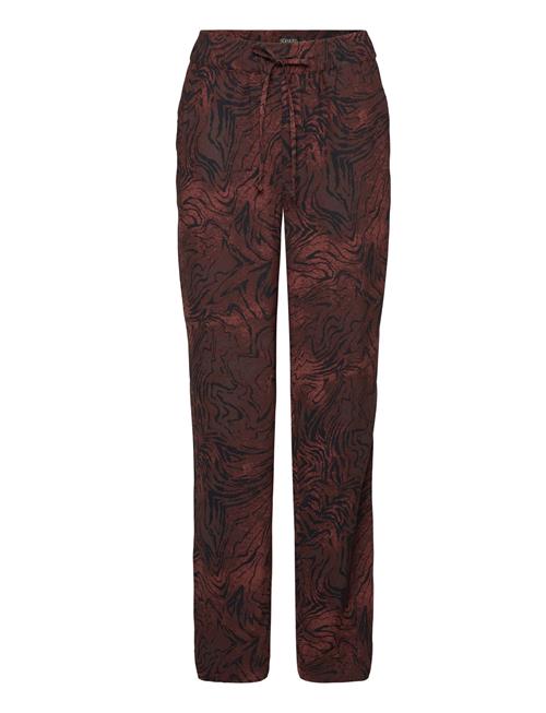 Se Soaked in Luxury Slshirley Printed Pants Soaked In Luxury Brown ved Booztlet