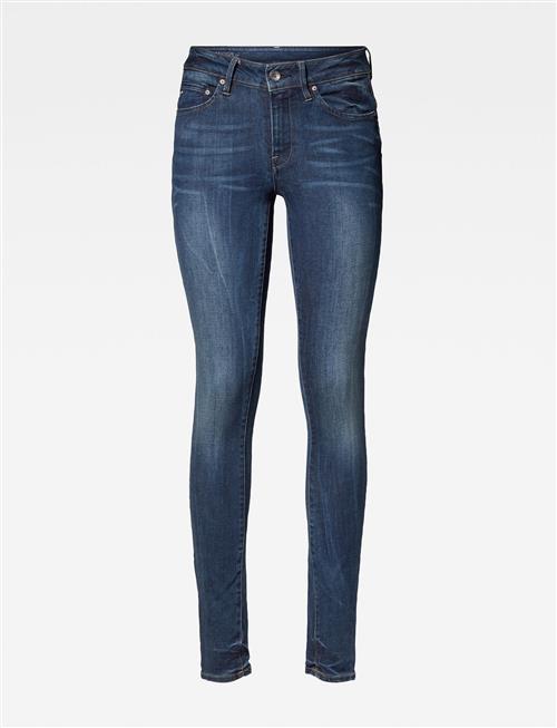 Se G-Star RAW Midge Zip Skinny Wmn G-Star RAW Blue ved Booztlet