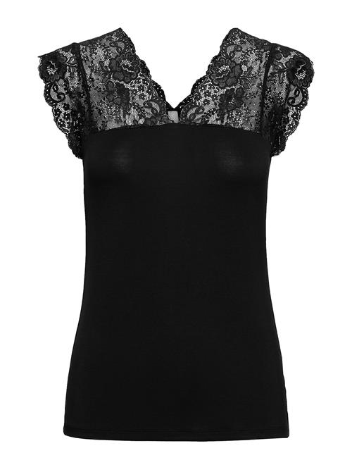 Se Culture Cupoppy Lace Top Culture Black ved Booztlet