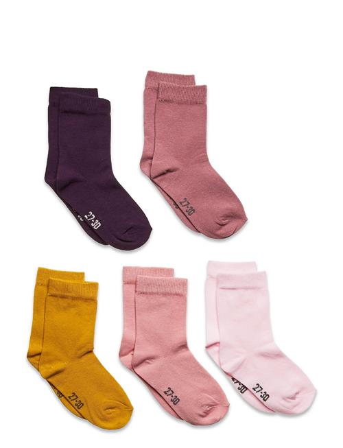 Minymo Ankle Sock - Multi Minymo Pink