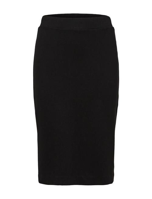 Slfshelly Mw Pencil Skirt B Noos Selected Black