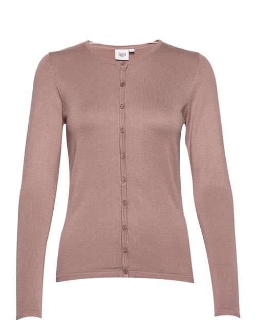 Saint Tropez A8661, Milasz R-Neck Cardigan Saint Tropez Pink