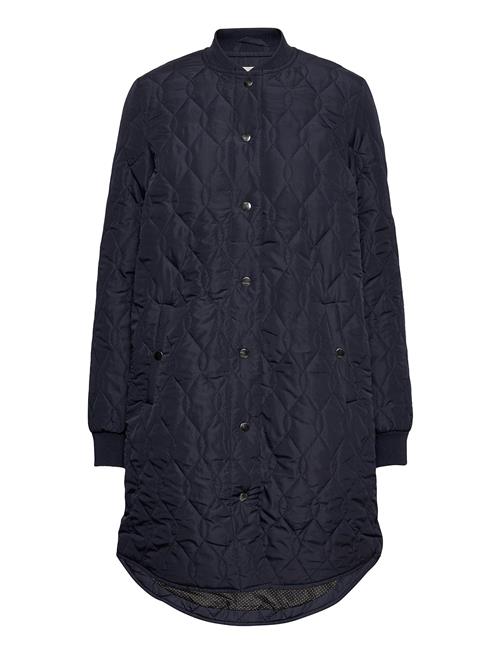 Kashally Quilted Coat Kaffe Blue