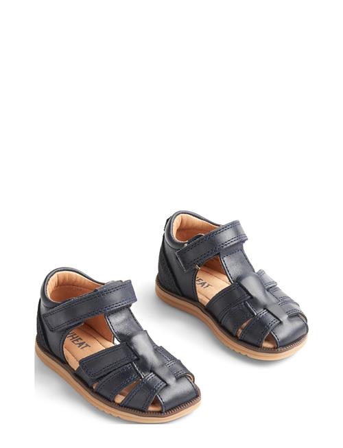 Sky Sandal Wheat Navy