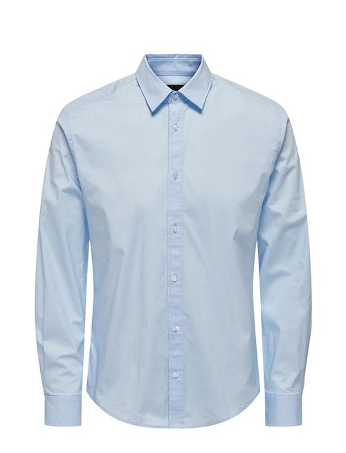 ONLY & SONS Onsandy Slim Easy Iron Poplin Shirt Noos ONLY & SONS Blue