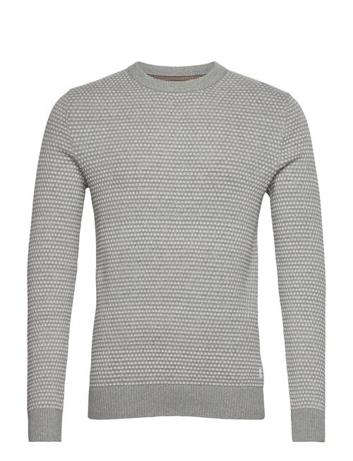 Jack & Jones Jjeatlas Knit Crew Neck Noos Jack & J S Grey