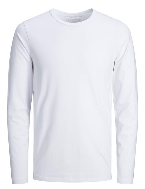 Jack & Jones Jjebasic O-Neck Tee L/S Noos Jack & J S White