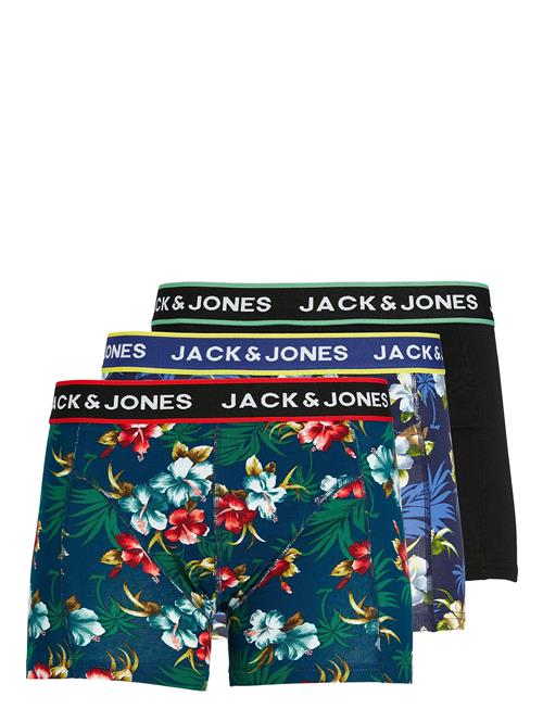 Se Jack & Jones Jacflower Trunks 3 Pack.noos Jack & J S Black ved Booztlet