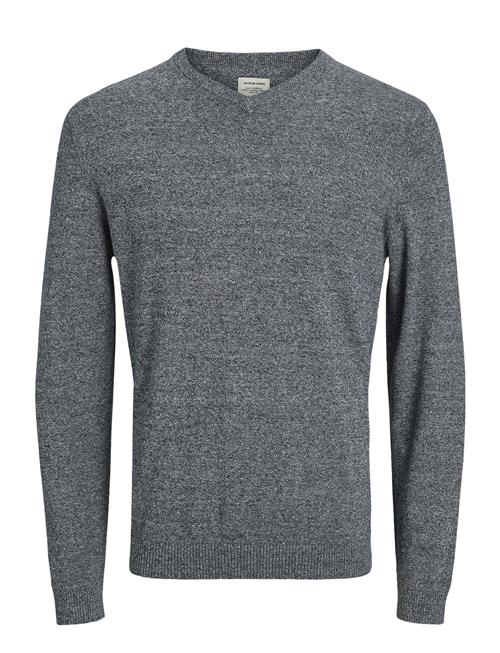 Jack & Jones Jjebasic Knit V-Neck Noos Jack & J S Grey