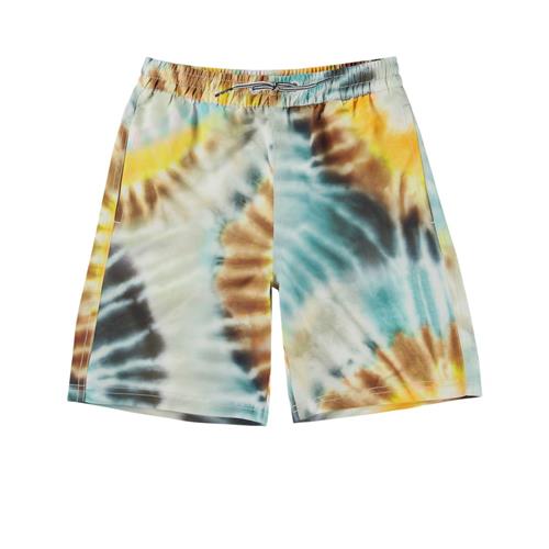 Se Molo Nilson Badebukser Tie Dye Spin | Brun | 98/104 cm ved Babyshop