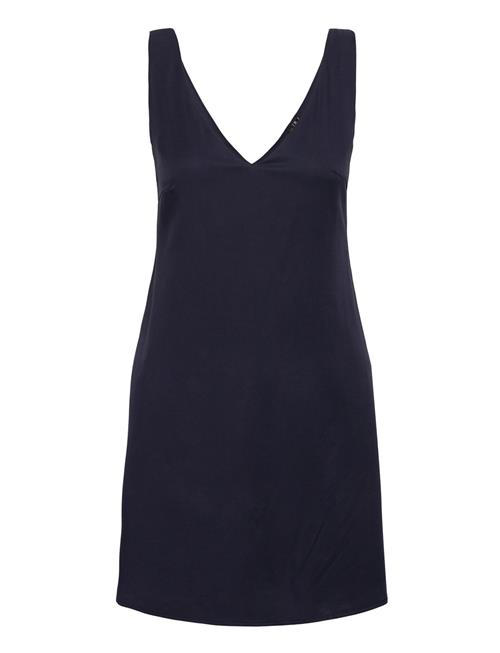 Vero Moda Vmmathilde Sl V-Neck Short Dress D1 Vero Moda Blue