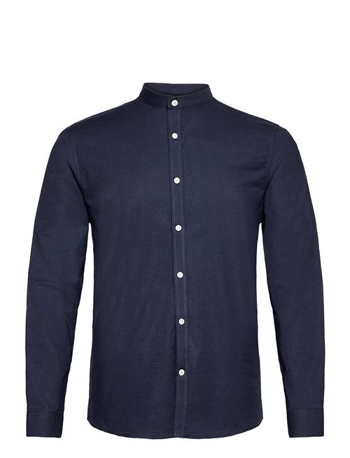 Yarn Dyed Oxford Superflex Shirt Lindbergh Navy