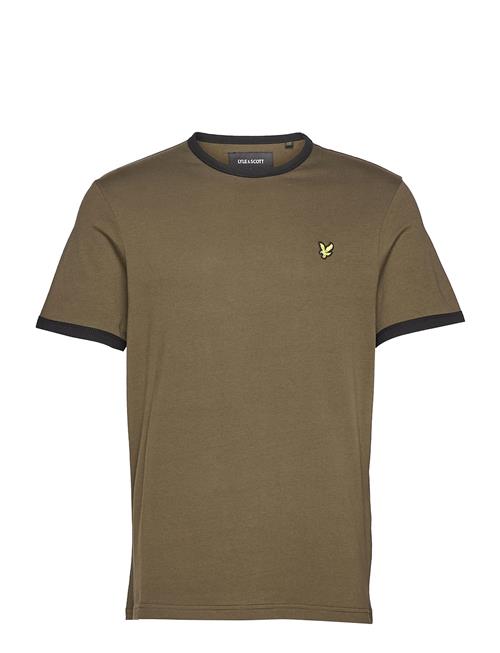 Se Lyle & Scott Ringer T-Shirt Lyle & Scott Green ved Booztlet