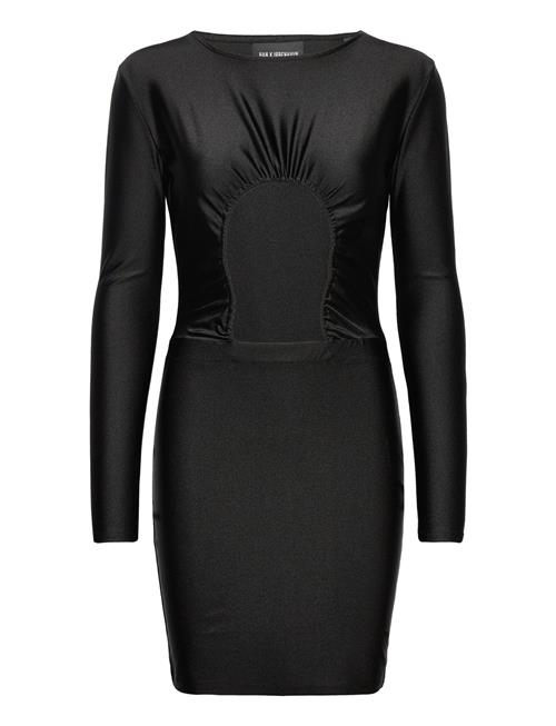 Se HAN Kjøbenhavn Stretch Jersey Ruche Cut Out Dress HAN Kjøbenhavn Black ved Booztlet