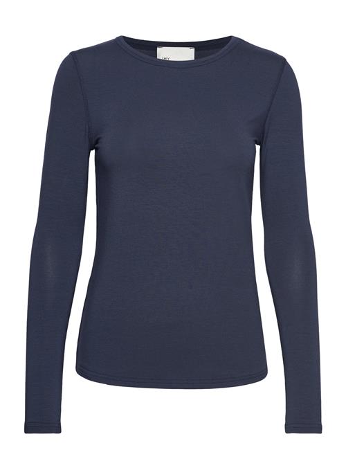 Se My Essential Wardrobe 18 The Modal Blouse My Essential Wardrobe Navy ved Booztlet