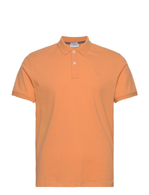 Lindbergh Polo Tee S/S Lindbergh Orange