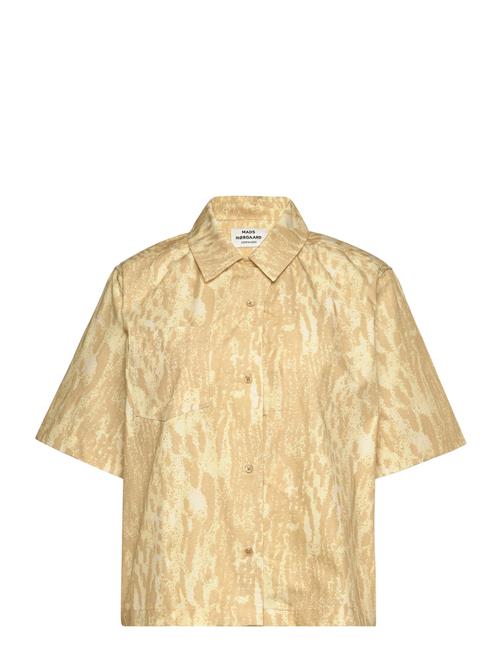 Mads Nørgaard Popla Lorel Shirt Aop Mads Nørgaard Beige