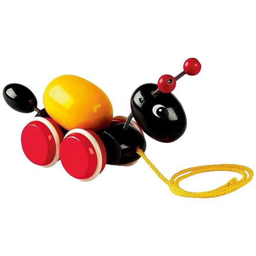 Se BRIO BRIO Baby - 30367 Ant with Rolling Egg Træk-sammen Legetøj Multi | Gul | 0-3 ved Babyshop