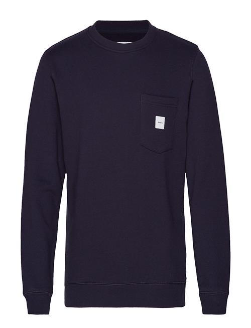 Se Makia Square Pocket Sweatshirt Makia Navy ved Booztlet