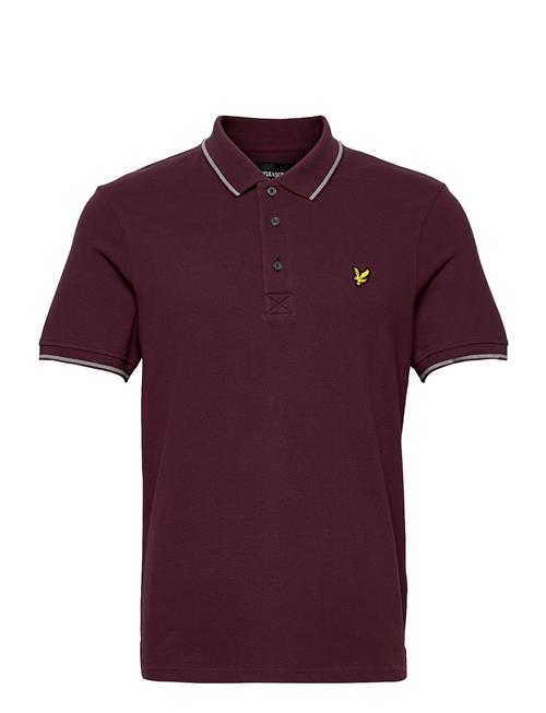 Lyle & Scott Tipped Polo Shirt Lyle & Scott Purple